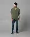 Camisa Hombre Verde Talla L 119F000 Rifle