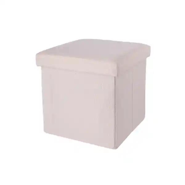 Organizador de Tela Plegable Cuadrada Beige Miniso