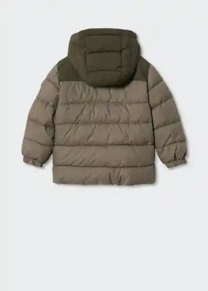 Anorak Amerbloc Gris Talla 10 Niños Mango