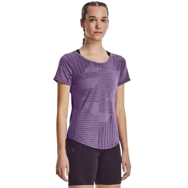 Under Armour Camiseta Streaker Morado T. MD Ref: 1376814-571