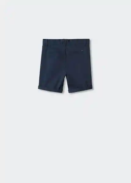 Bermuda Pico Navy Talla 08 Niños Mango