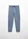 Pantalón Door Azul Talla 11 Niños Mango