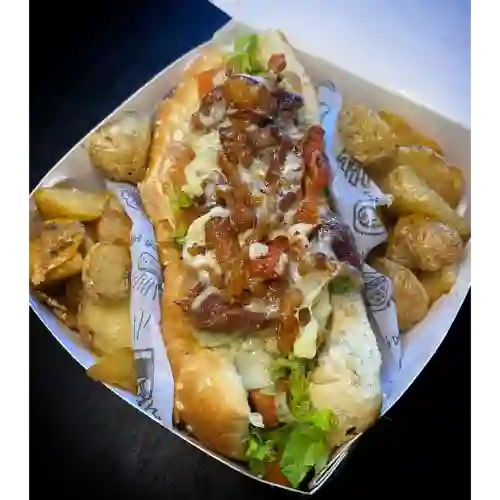 Hot Dog Mixto Pollo