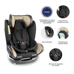Bebesit Silla Auto Advanced Gray
