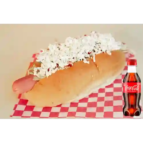 Combo 3 Mini Perro + Coca Cola Original 250ML