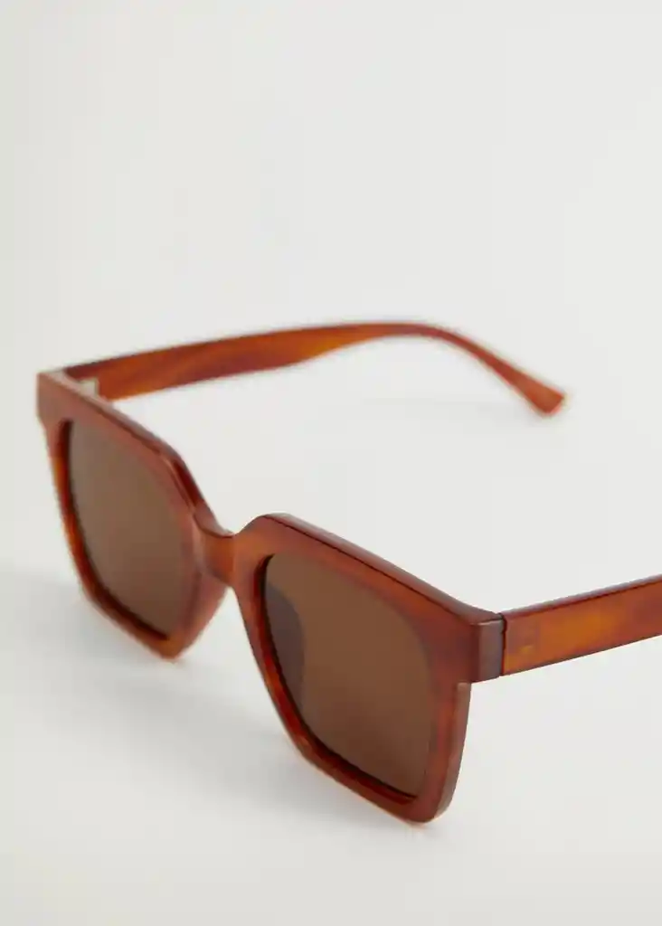 Gafas De Sol Blanca - Tabaco