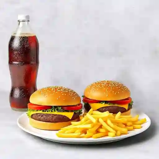 Combo super hamburguesas
