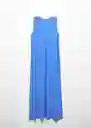 Vestido Linda2-a Azul Talla XS Mujer Mango