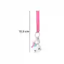 Llavero 3D Unicornio Serie Mis Pastelitos Miniso