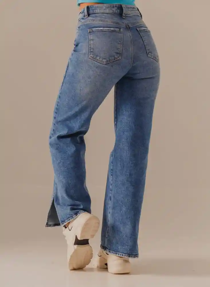 Natalia Paris Jean Mujer Azul Talla 10