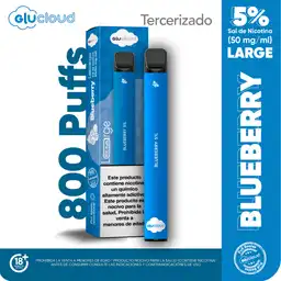 Glucloud Vape Blueberry Large / 800 Puff