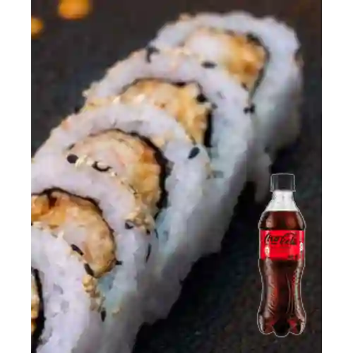 Combo Crunchy Roll + Coca Cola Sin Azúcar 400 ml