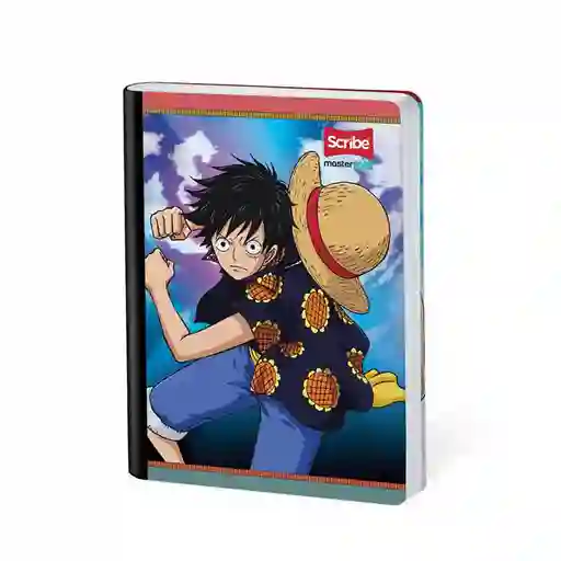 Cuaderno Onepiece Master Mas Cuadriculado 50 Hojas Cosido Scribe