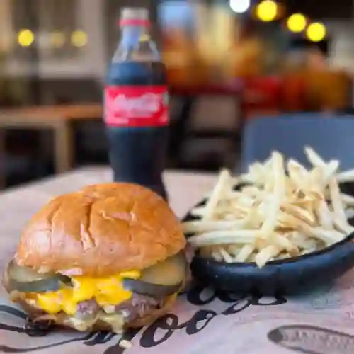 Combo burger americana