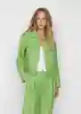 Chaqueta Blair-W Verde Talla S Mujer Mango