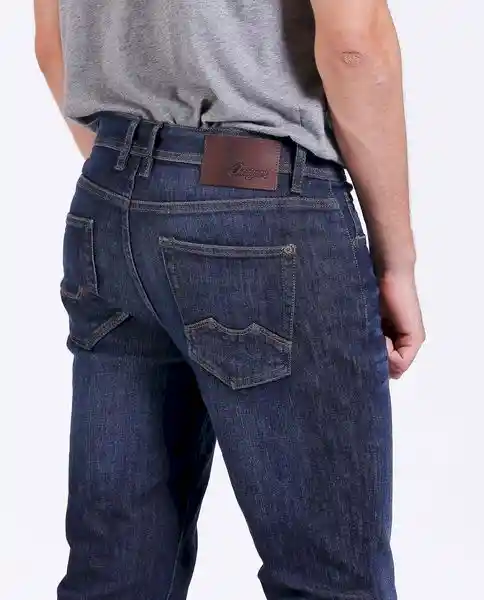 Straight Fit Morris Osc Azul Talla 38 Hombre Chevignon