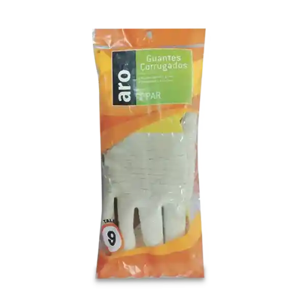 Aro Guantes Domestico Currugado Talla 9