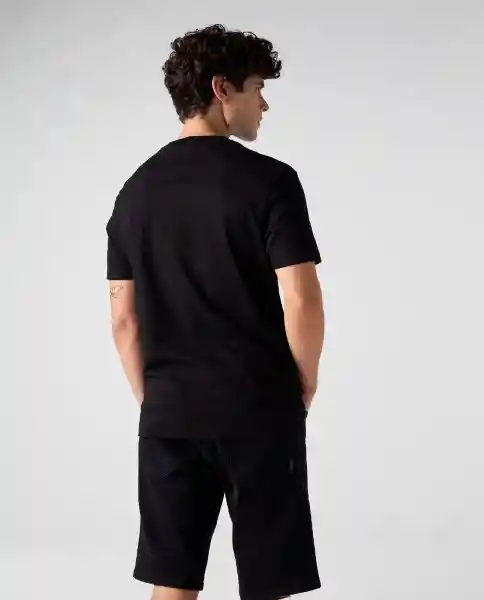 Camiseta Hombre Negro Talla S 842G027_NEG194004 Americanino