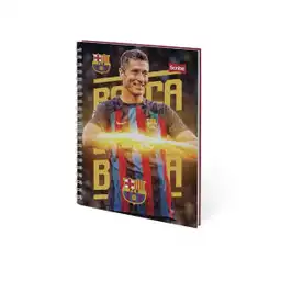 Scribe Cuaderno Argollado Pasta Dura Barcelona 80 Hojas Rayado