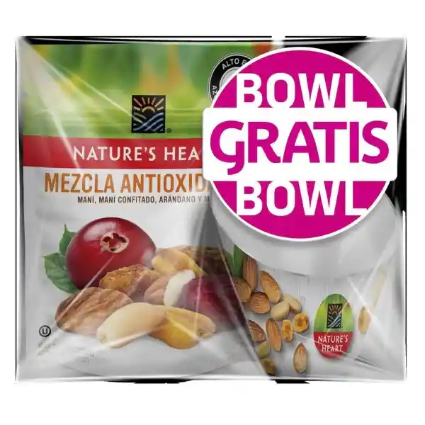  Natures Heart Mezcla Antiox + Bowl 