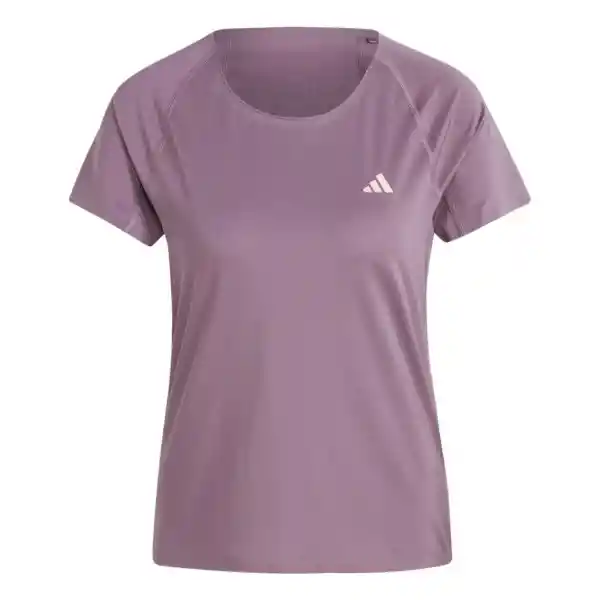 Adidas Camiseta Adizero Tee Morado Para Mujer Talla S