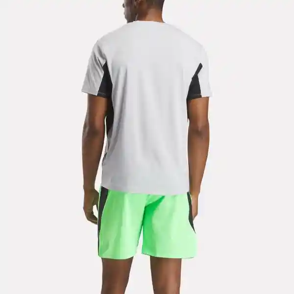 Reebok Camiseta Para Entrenamiento Hombre Gris Talla S