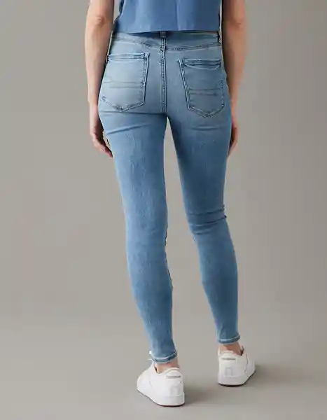 Jean Mujer Azul Talla 2 Short American Eagle 04334603