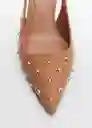 Zapatos Tachi Mujer Camel Talla 38 Mango