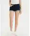 Short Mujer Azul Talla 4 American Eagle 13336004