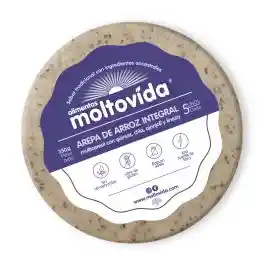 Moltovida Arepa de Arroz Integral