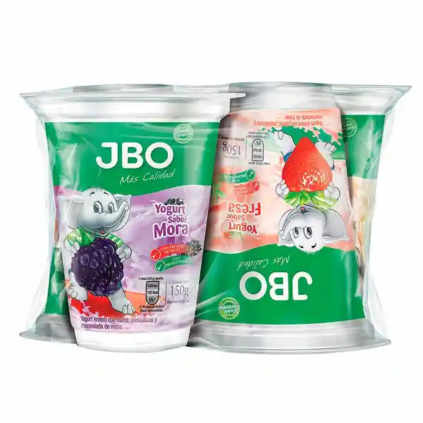 Yogurt Jbo Surtidox150g C-u