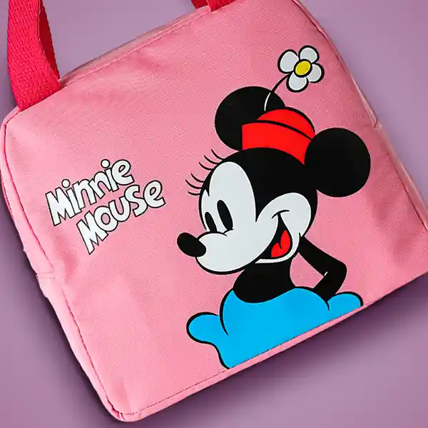 Lonchera Minnie Serie Mickey Mouse Disney Rosa Miniso