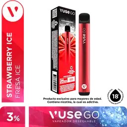 Vuse Go Vaporizador 500 Puff Strawberry Ice