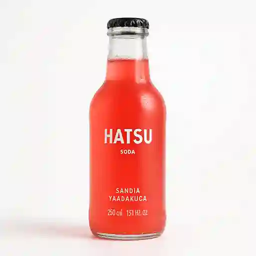Soda Hatsu Sandía y Albahaca 300 ml