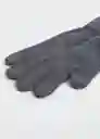 Guantes Touch Gris Oscuro Vigore Talla 99 Hombre Mango