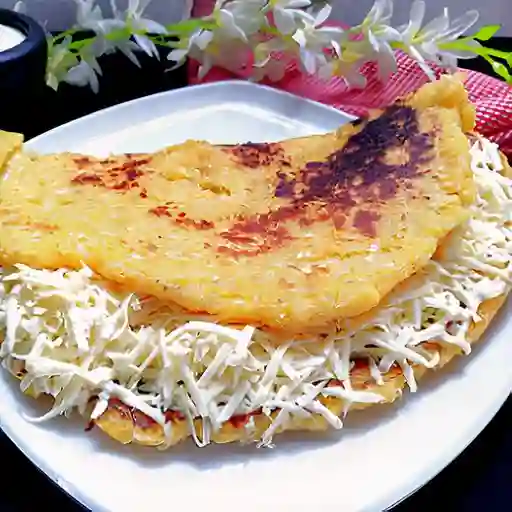 Cachapa de cerdo frito