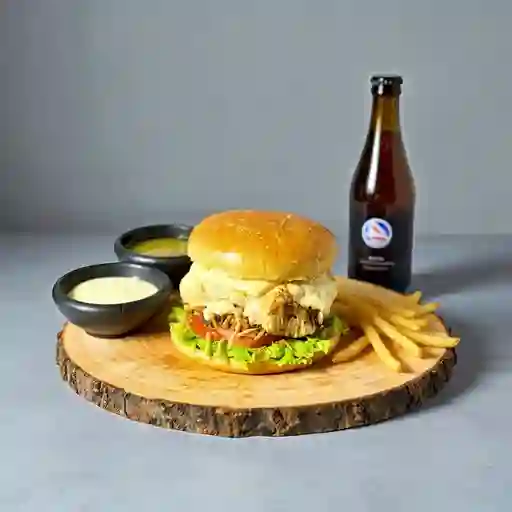 Master Burger de Pollo