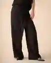 Pantalón Negro Jaguar Ultraoscuro Talla M 431G011 Espirit