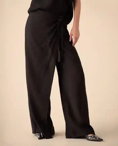 Pantalón Negro Jaguar Ultraoscuro Talla M 431G011 Espirit