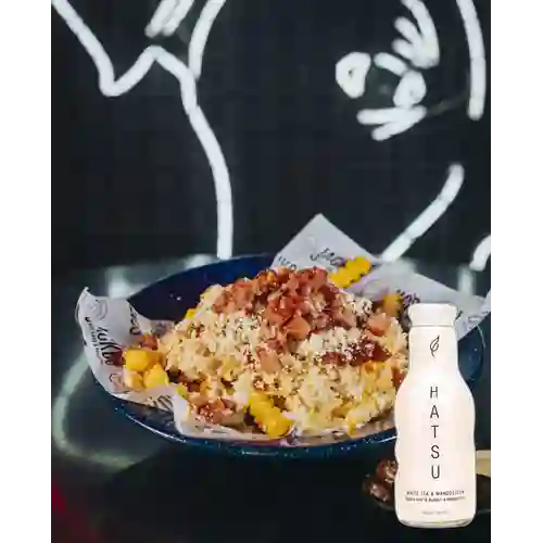 Jacko’s Special Fries +Hatsu Blanco Mangostino 400ml