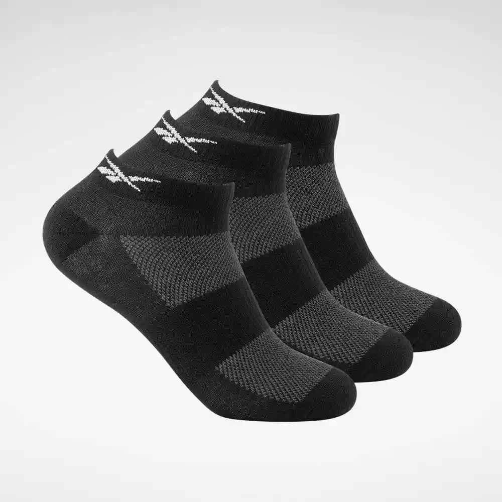 Reebok Medias Low Cut Sock Hombre Negro S