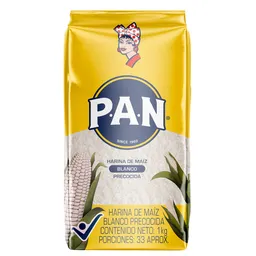 Pan Harina Precocida de Maíz Blanca 1000g