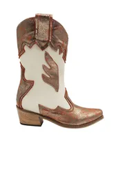 Botas Texana Belle Marfil Talla 39 Mercedes Campuzano