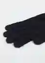 Guantes Touch Negro Talla 99 Hombre Mango