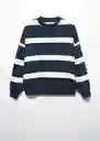 Buzo Sudadera Bing Navy Talla 20 Teen Niñas Mango