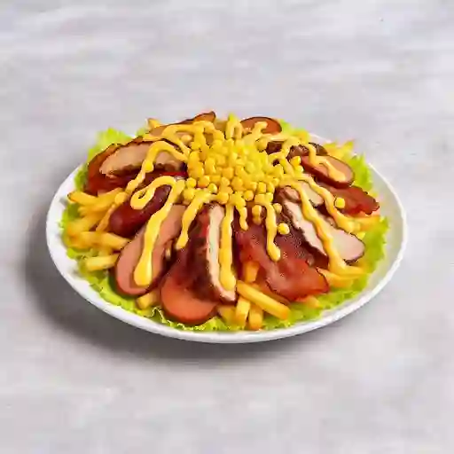 Salchipapa Mixta Jumbo