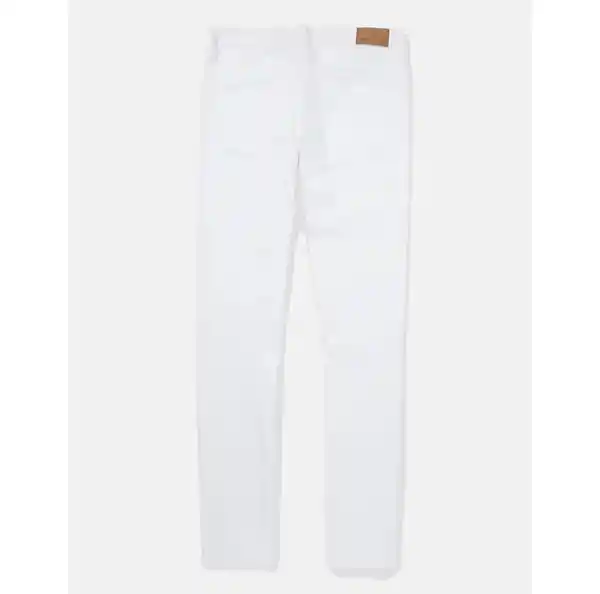 Jean Slim Hombre Blanco Talla 28 x 30 American Eagle