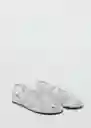 Zapatos Mel Plata Talla 39 Mujer Mango