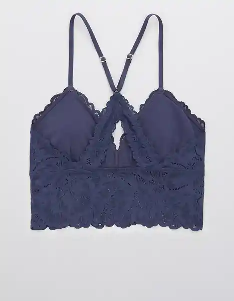 Bralette Aerie Azul Talla Medium American Eagle 16983297