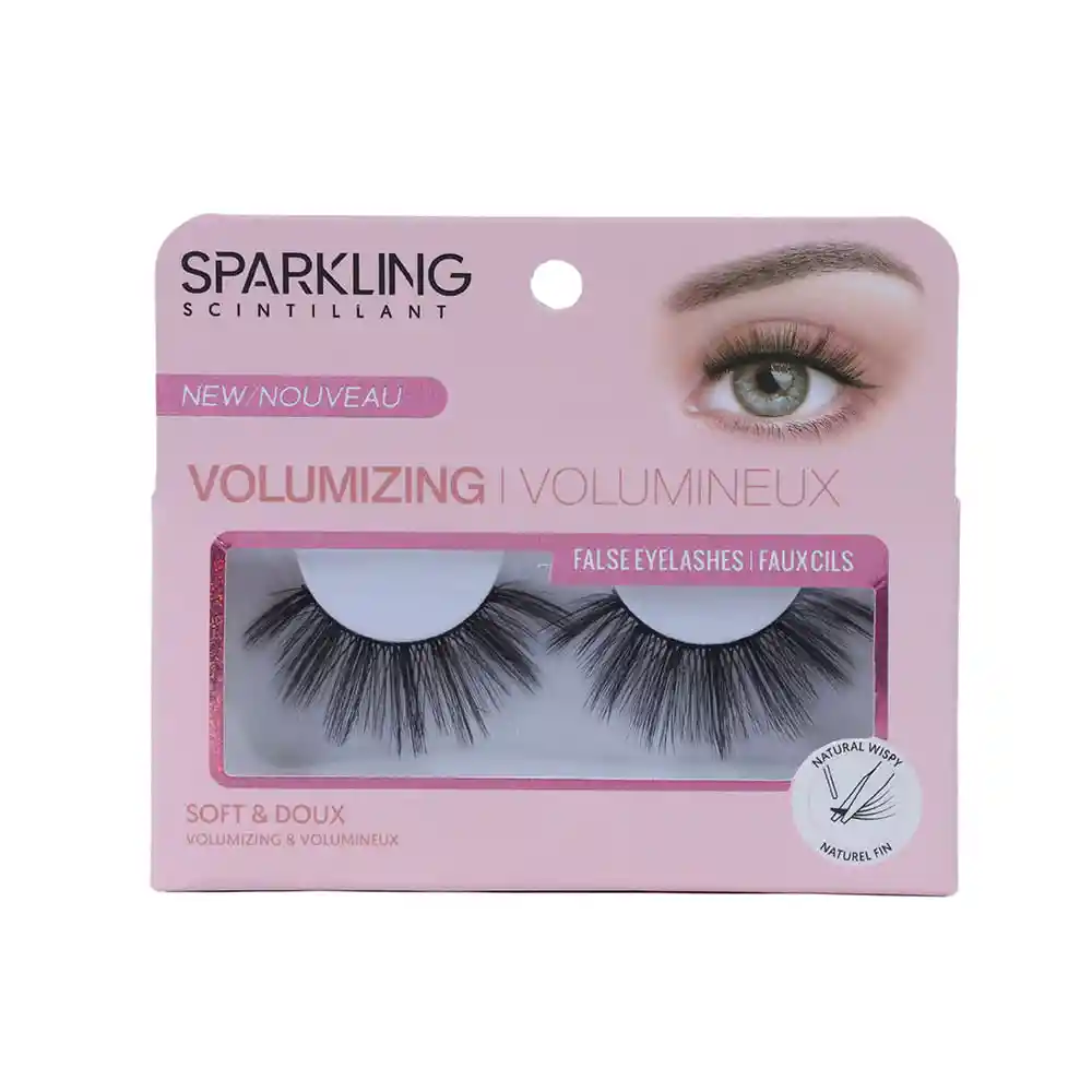 Pestañas Postizas de Gran Sparkling Volumen 01 Miniso